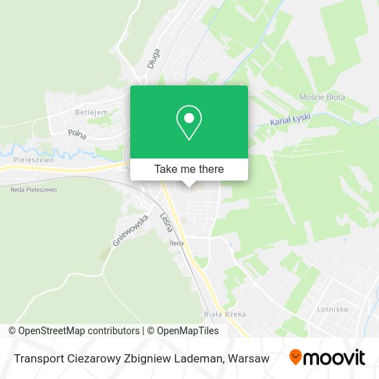 Transport Ciezarowy Zbigniew Lademan map