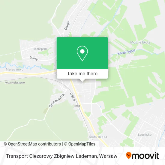 Карта Transport Ciezarowy Zbigniew Lademan