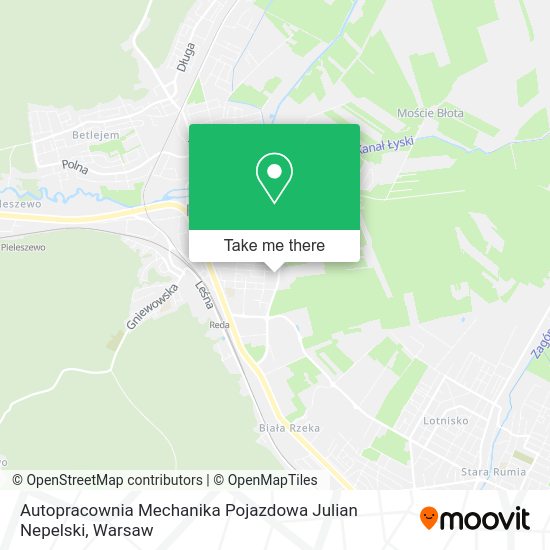 Autopracownia Mechanika Pojazdowa Julian Nepelski map