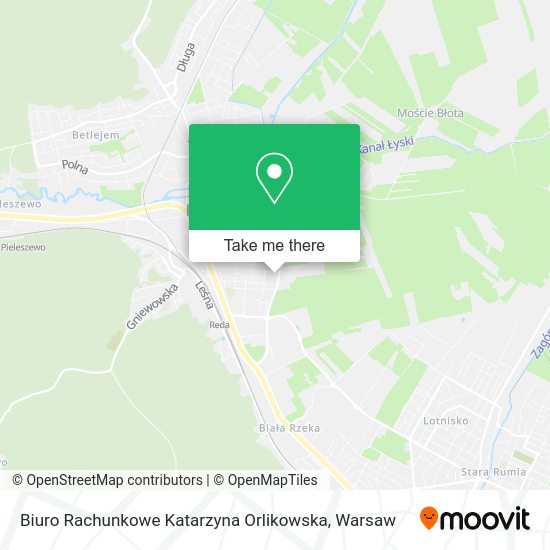 Biuro Rachunkowe Katarzyna Orlikowska map