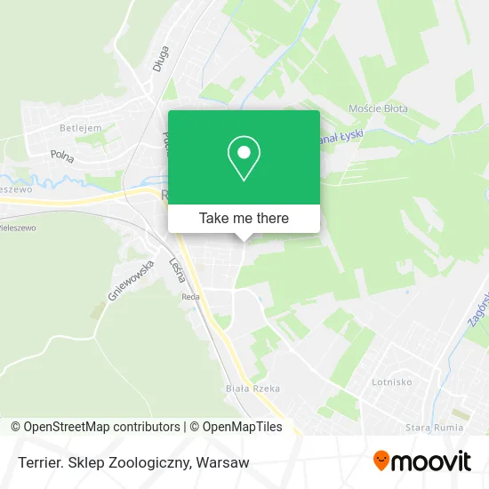 Карта Terrier. Sklep Zoologiczny