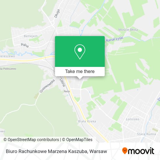 Biuro Rachunkowe Marzena Kaszuba map