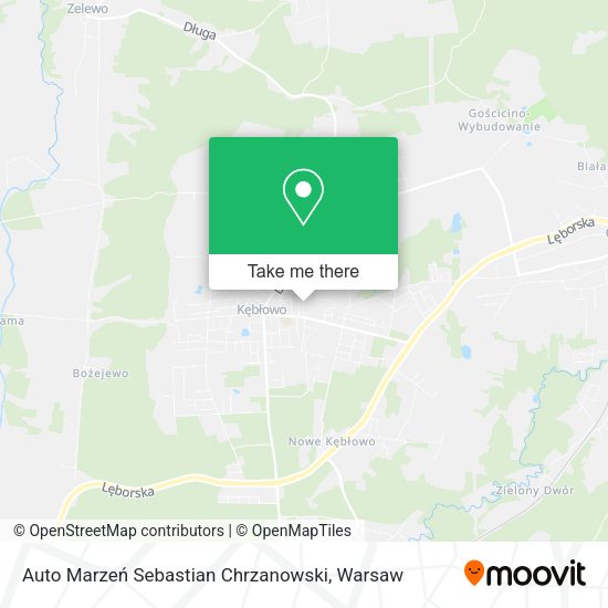 Auto Marzeń Sebastian Chrzanowski map