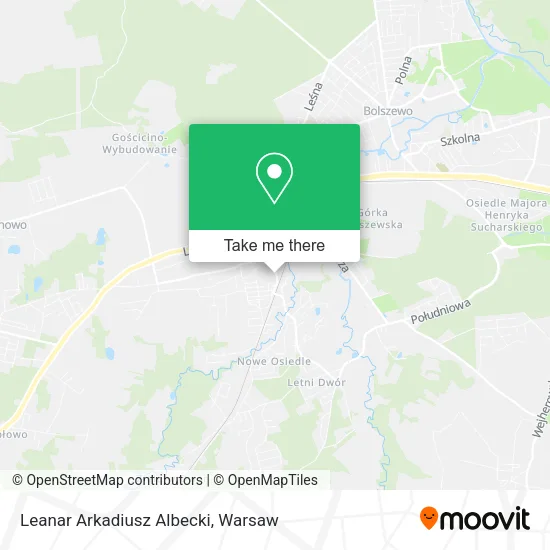 Карта Leanar Arkadiusz Albecki