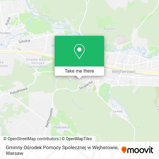 Gminny Ośrodek Pomocy Społecznej w Wejherowie map