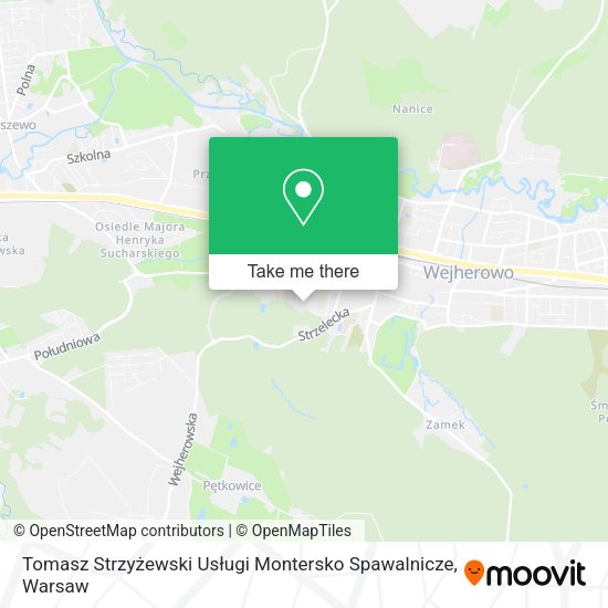 Tomasz Strzyżewski Usługi Montersko Spawalnicze map