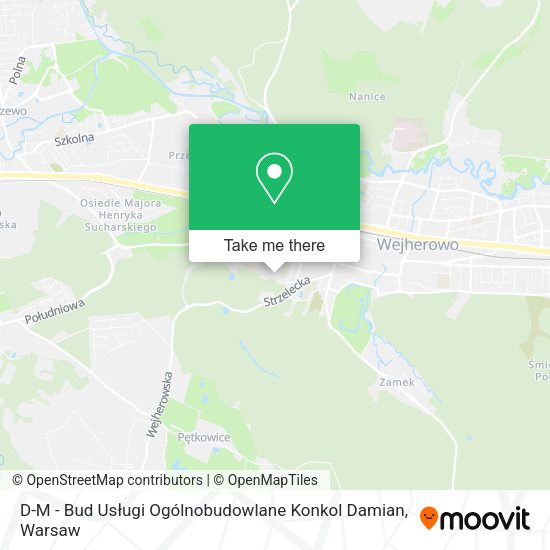 D-M - Bud Usługi Ogólnobudowlane Konkol Damian map