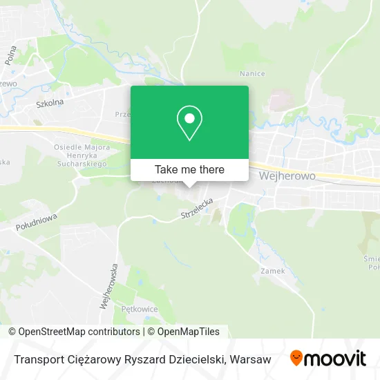 Карта Transport Ciężarowy Ryszard Dziecielski
