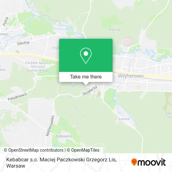 Kebabcar s.c. Maciej Paczkowski Grzegorz Lis map