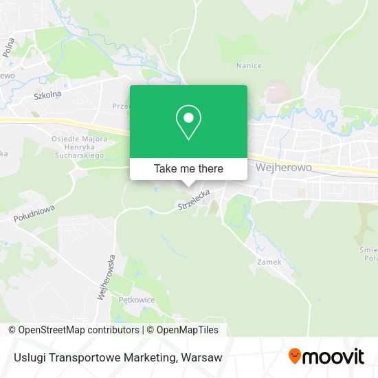 Uslugi Transportowe Marketing map