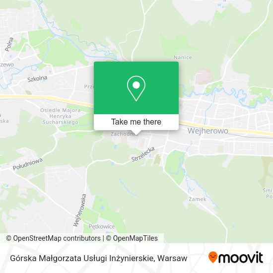 Górska Małgorzata Usługi Inżynierskie map