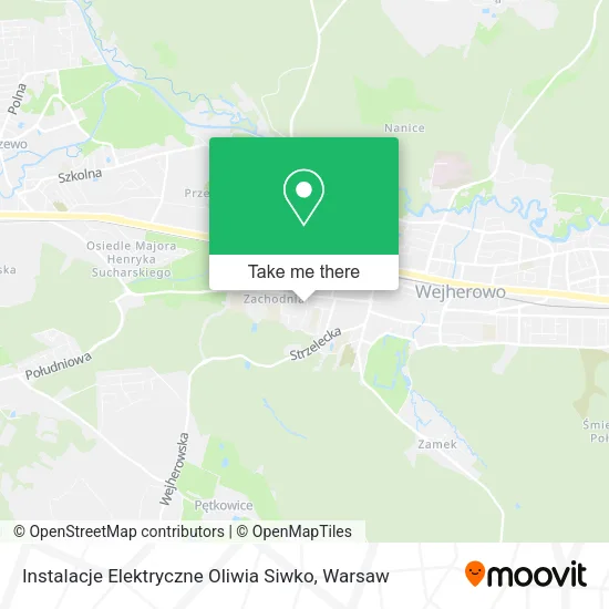 Карта Instalacje Elektryczne Oliwia Siwko