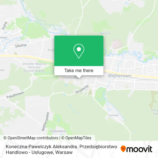 Карта Koneczna-Pawelczyk Aleksandra. Przedsiębiorstwo Handlowo - Usługowe