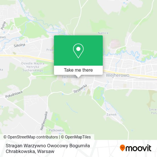 Stragan Warzywno Owocowy Bogumiła Chrabkowska map