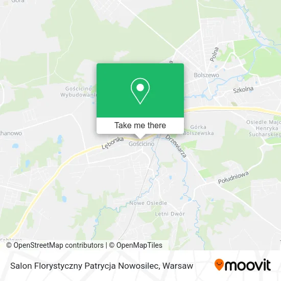 Карта Salon Florystyczny Patrycja Nowosilec