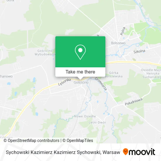 Sychowski Kazimierz Kazimierz Sychowski map