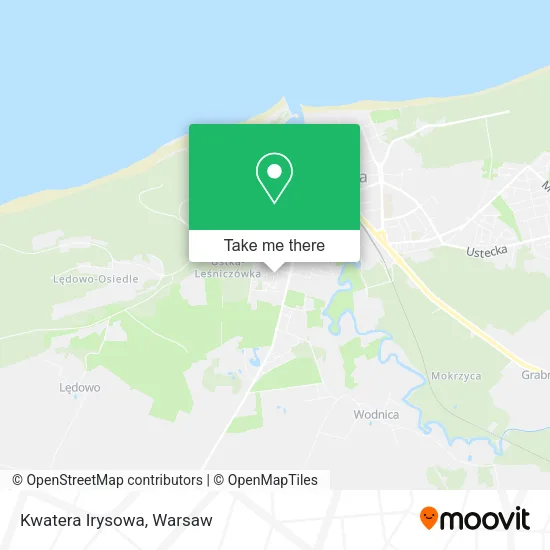 Карта Kwatera Irysowa