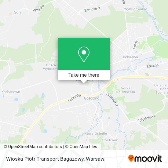 Wioska Piotr Transport Bagazowy map