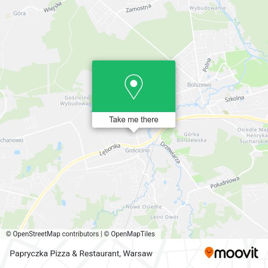 Papryczka Pizza & Restaurant map