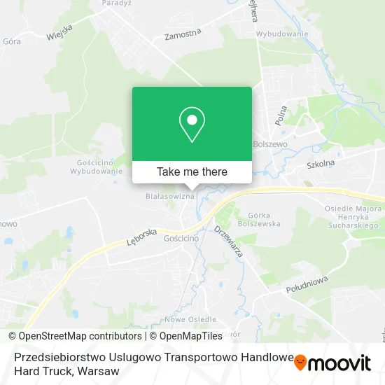 Карта Przedsiebiorstwo Uslugowo Transportowo Handlowe Hard Truck