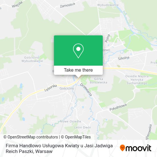 Firma Handlowo Usługowa Kwiaty u Jasi Jadwiga Reich Paszki map