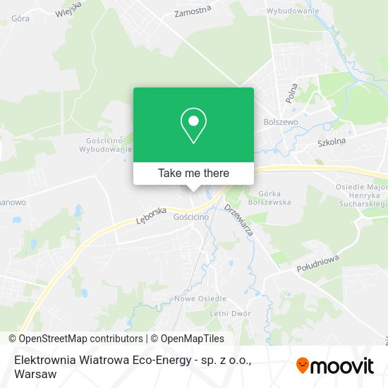 Elektrownia Wiatrowa Eco-Energy - sp. z o.o. map