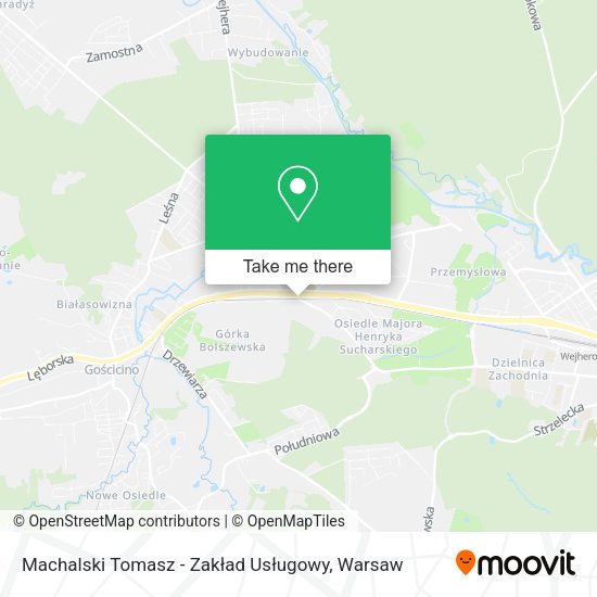 Machalski Tomasz - Zakład Usługowy map