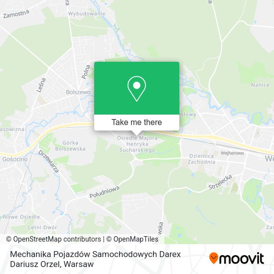 Mechanika Pojazdów Samochodowych Darex Dariusz Orzel map