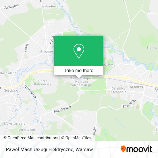 Paweł Mach Usługi Elektryczne map