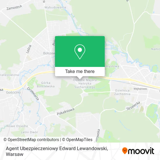 Карта Agent Ubezpieczeniowy Edward Lewandowski