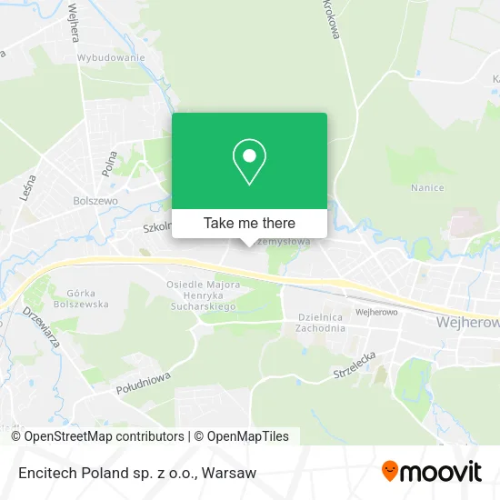 Карта Encitech Poland sp. z o.o.