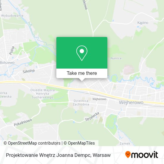 Projektowanie Wnętrz Joanna Dempc map