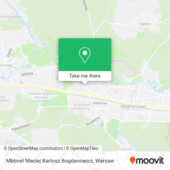 Карта Mbbnet Maciej Bartosz Bogdanowicz