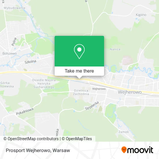 Карта Prosport Wejherowo
