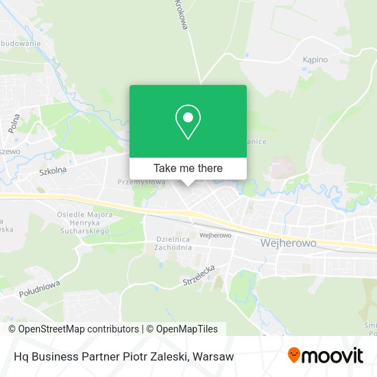 Hq Business Partner Piotr Zaleski map