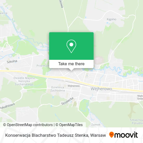 Карта Konserwacja Blacharstwo Tadeusz Stenka