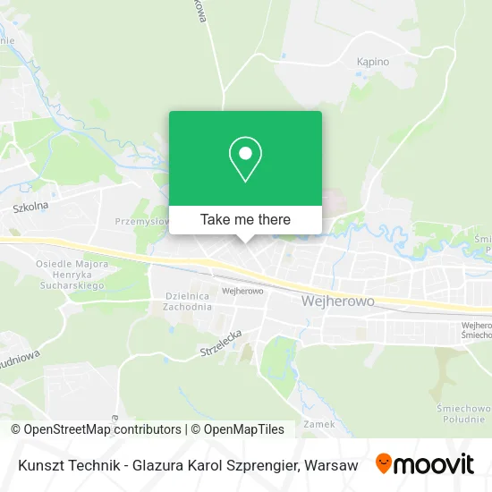 Kunszt Technik - Glazura Karol Szprengier map