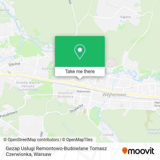 Gezap Usługi Remontowo-Budowlane Tomasz Czerwionka map