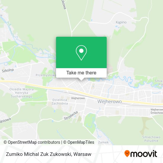 Zumiko Michal Zuk Zukowski map