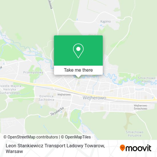 Leon Stankiewicz Transport Ladowy Towarow map