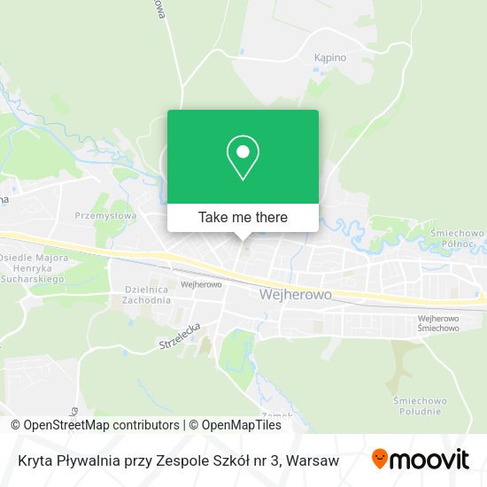 Kryta Pływalnia przy Zespole Szkół nr 3 map