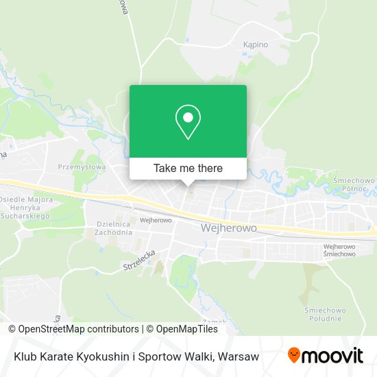 Klub Karate Kyokushin i Sportow Walki map