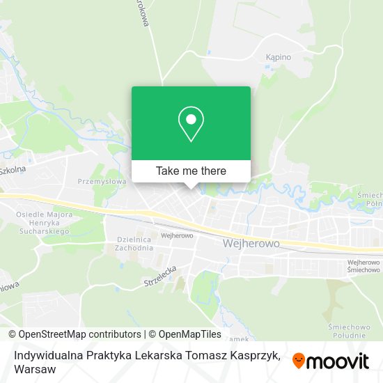 Indywidualna Praktyka Lekarska Tomasz Kasprzyk map