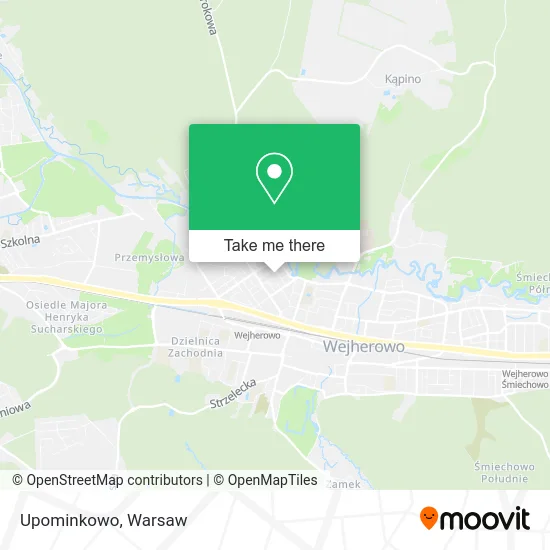 Карта Upominkowo