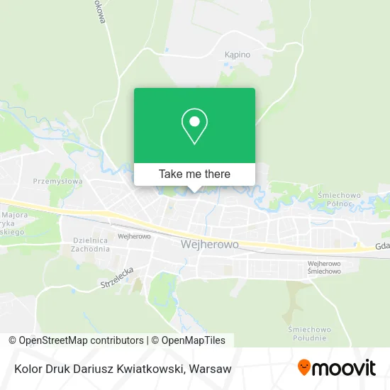 Карта Kolor Druk Dariusz Kwiatkowski