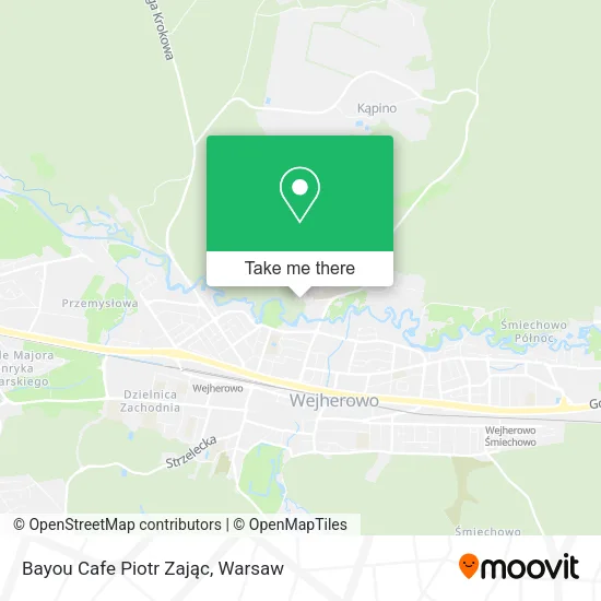 Карта Bayou Cafe Piotr Zając