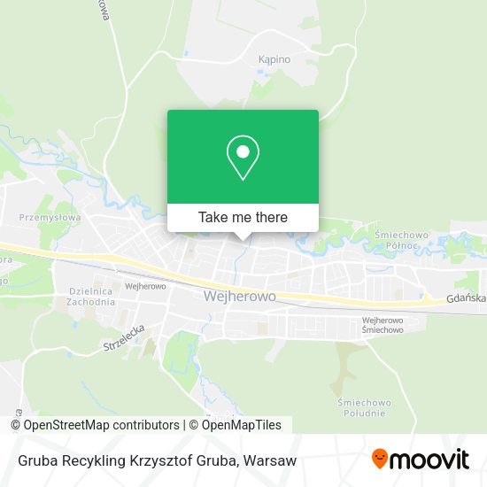 Gruba Recykling Krzysztof Gruba map