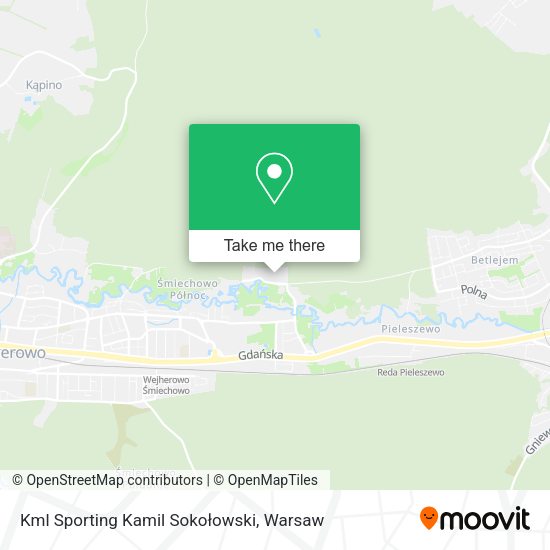 Kml Sporting Kamil Sokołowski map