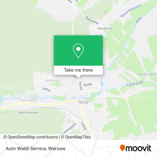 Auto Waldi Service map