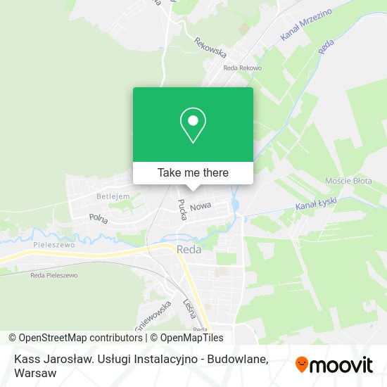 Kass Jarosław. Usługi Instalacyjno - Budowlane map